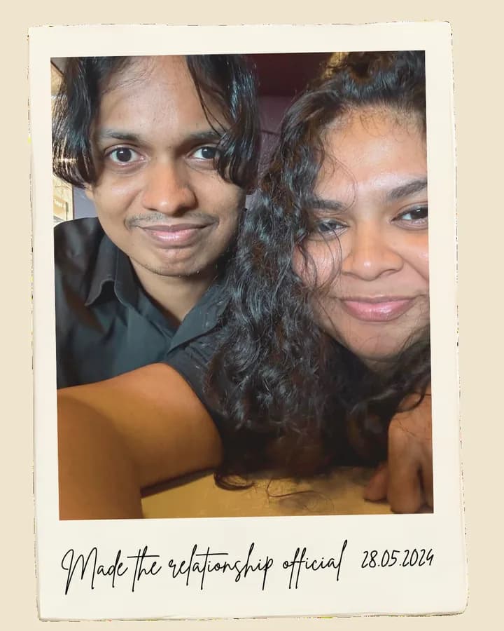 Nileshi and Asel working side-by-side at Barista